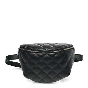 Chanel Calfskin Quilted Waist Belt Bag #236218C15B